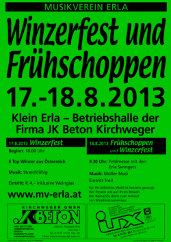 Winzerfest in Klein Erla 2013