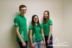 Neue T-Shirts für den Musikverein