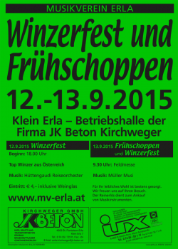 Winzerfest in Klein Erla 2015