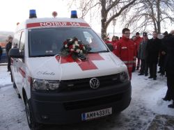 Fahrzeugweihe RK St. Valentin