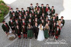 Der Musikverein gratuliert zur Hochzeit